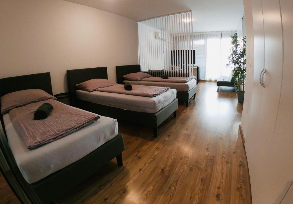 Aspern Nationalpark Apartment Вена Экстерьер фото